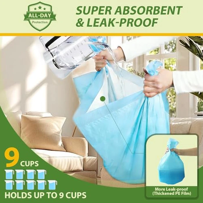 DEEP DEAR Extra Large Dog Pads 28"x34", 30 Count Thicker Puppy Pads XL, Super Absorbent Pee Pads for Dogs, Disposable Incontience Underpads for Doggies, Cats, Rabbits, Pups, Leak-Proof Pet Potty Mats by Deep Dear - Image 3