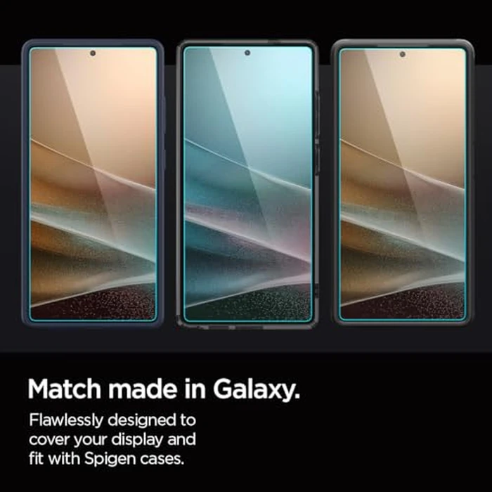 Spigen Tempered Glass Screen Protector [GlasTR EZ FIT - Privacy] Designed for Galaxy S25 Ultra [Case Friendly] - 2 Pack by Spigen - Image 8