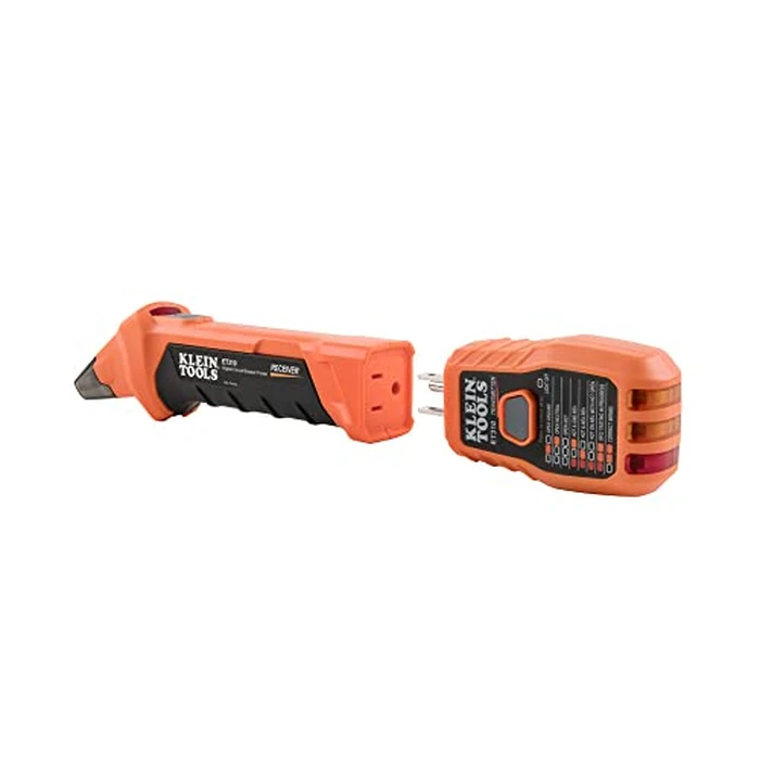 Klein Tools ET310 AC Circuit Breaker Finder, Electric and Voltage Tester with Integrated GFCI Outlet Tester by KLEIN TOOLS - Image 9