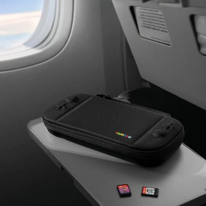 tomtoc Slim Carrying Case for Nintendo Switch 2 Model 2025, Odorless Felt Protective Hard Shell with 12 Game Card Slots, Portable Travel Storage Case with Original Patent and Military Grade Protection by tomtoc - Image 9