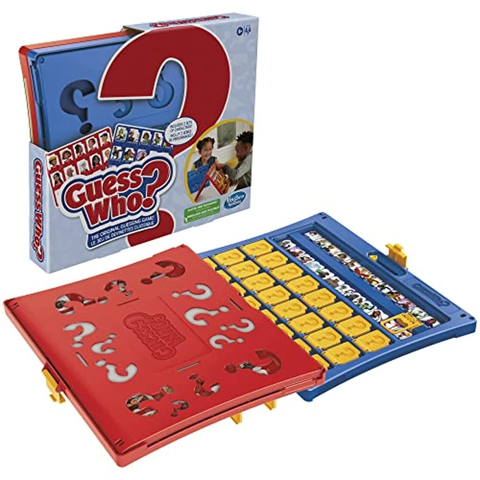 Guess Who? Board Game Original Guessing Game, Easy to Load Frame, Double-Sided Character Sheet, 2 Player Board Games for Kids, Guessing Games for Families, Ages 6 and Up (English & French) by Hasbro - Image 2
