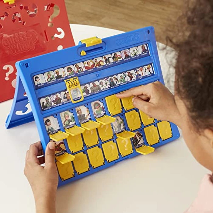 Guess Who? Board Game Original Guessing Game, Easy to Load Frame, Double-Sided Character Sheet, 2 Player Board Games for Kids, Guessing Games for Families, Ages 6 and Up (English & French) by Hasbro - Image 4