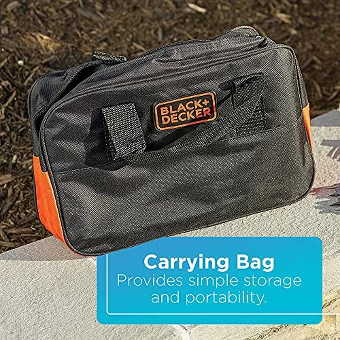 BLACK+DECKER 20V MAX 68-Piece Cordless Drill and Home Tool Project Kit with Tool Storage Bag (LDX120PK) by BLACK+DECKER - Image 7