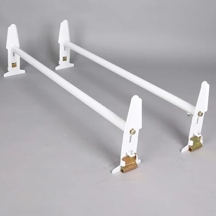 ECOTRIC Adjustable Van Roof Ladder Rack 500LBS 2 Bars for Chevy Dodge Ford GMC Express 77'' by ECOTRIC - Image 7