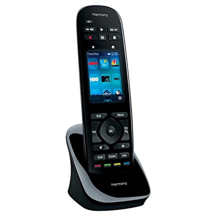 Logitech Harmony Remote with Customizable Touch Screen and Closed Cabinet RF Control - Black (Renewed) by Logitech - Image 2
