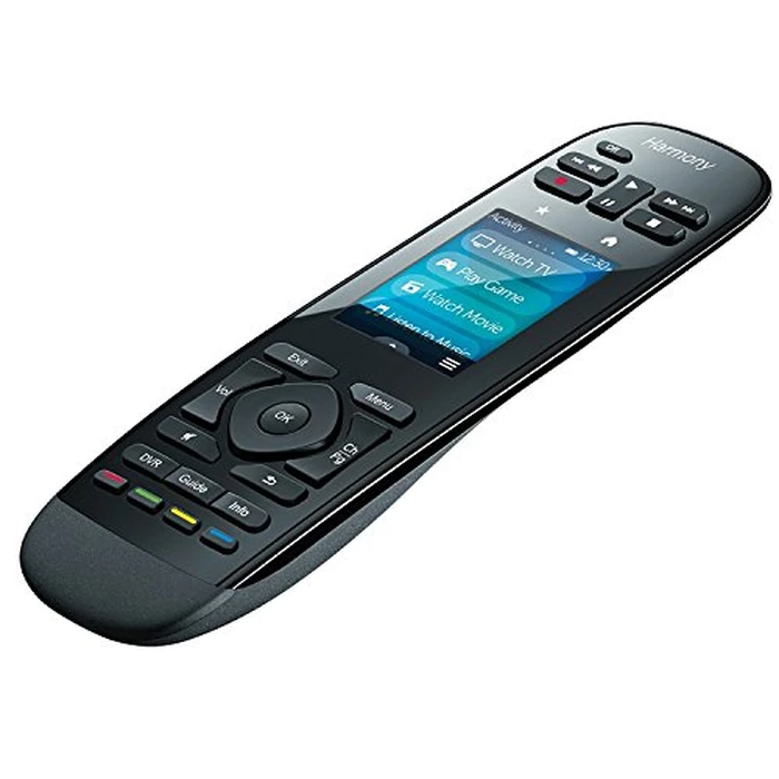 Logitech Harmony Remote with Customizable Touch Screen and Closed Cabinet RF Control - Black (Renewed) by Logitech - Image 3