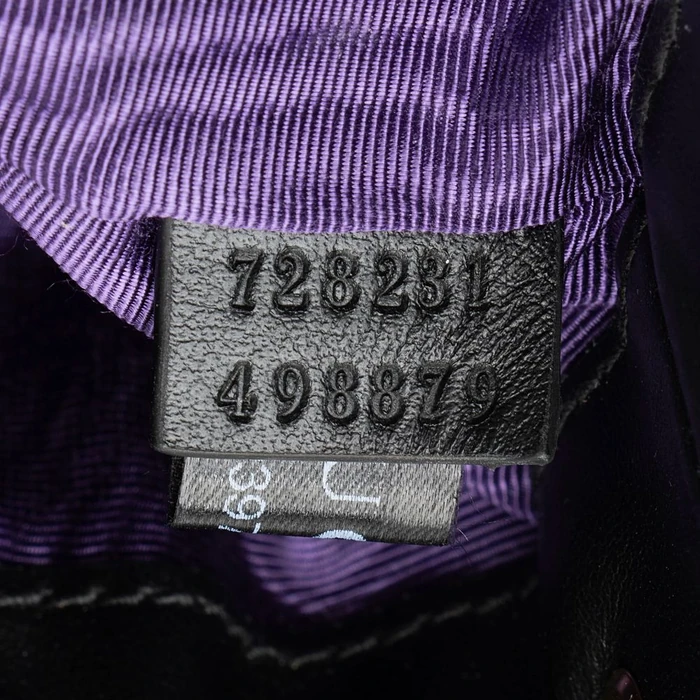 Gucci Jumbo GG Matelasse Bucket Bag - Leather - Black by Gucci - Image 6