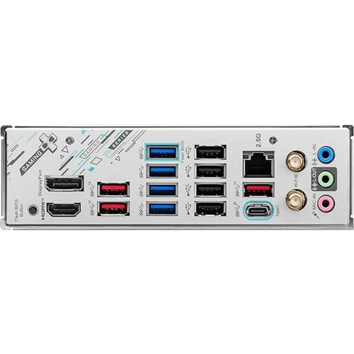 MSI X670E Gaming Plus WiFi Gaming Motherboard (Supports AMD Ryzen 7000 Series Processors, AM5, DDR5, PCIe 5.0, SATA 6Gb/s, M.2 Slots, USB 3.2 Gen 2, Wi-Fi 6E, 2.5Gbps LAN, HDMI/DP, ATX) by MSI - Image 3