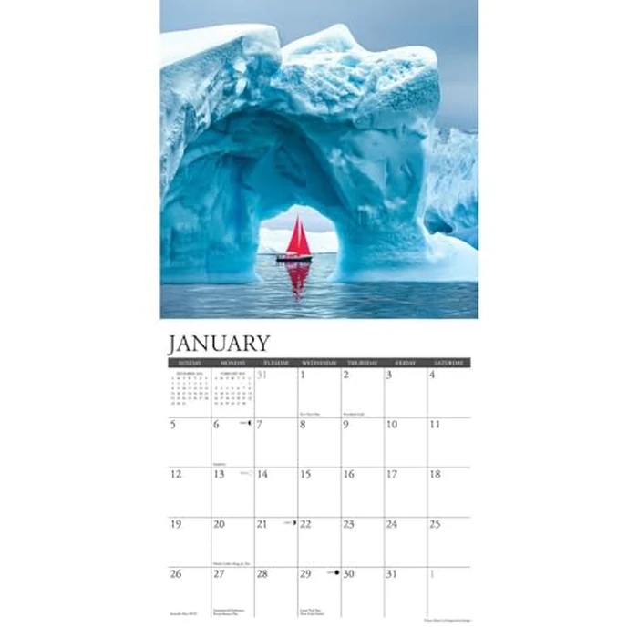 Sailing 2025 12" x 12" Wall Calendar by WILLOW CREEK - Image 4