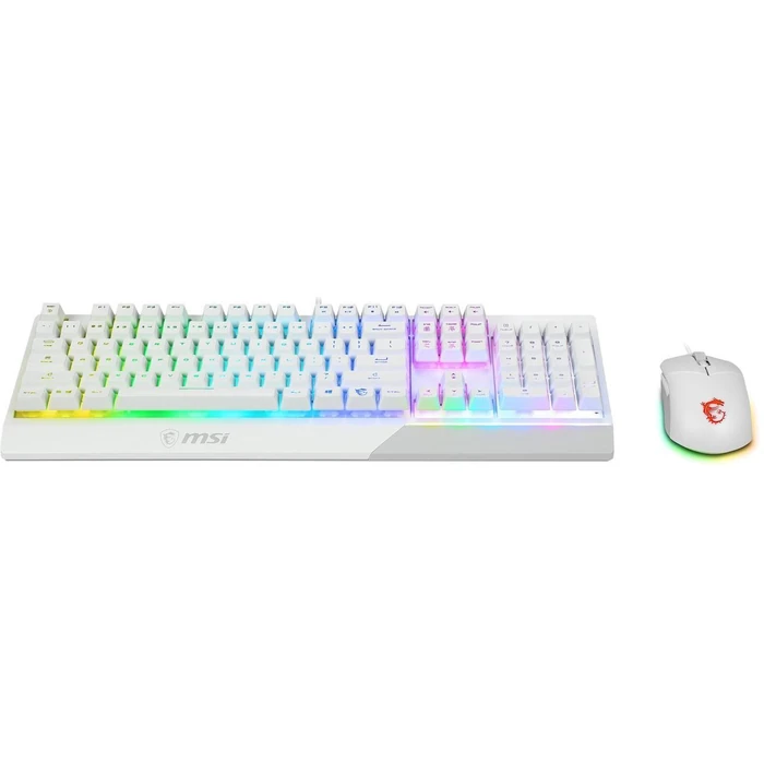 MSI Vigor GK30 Gaming Keyboard and Mouse Combo - White by MSI - Refurbished - Excellent condition