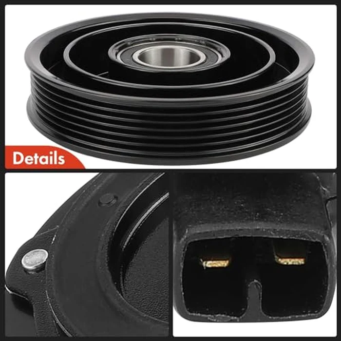 A-Premium A/C Compressor Clutch Kit Compatible with Honda Accord 2003-2007, Odyssey 2005-2007, Pilot, Ridgeline & Acura MDX, TL by A-Premium - Image 7