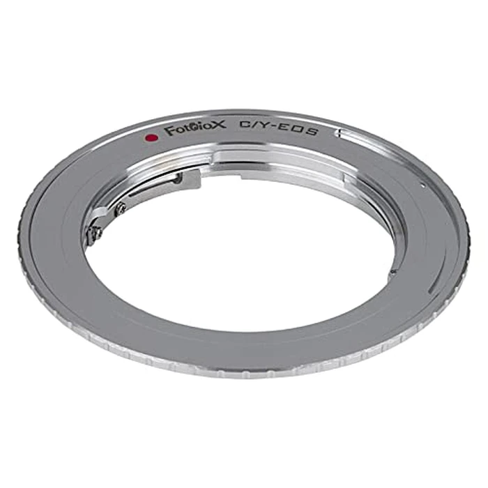 Fotodiox Lens Mount Adapter, Contax Yashica C/Y Lens to Canon EOS Adapter, for Canon EOS 1D, 1DS, Mark II, III, IV, 5D, Mark II, 7D, 30D, 40D, 50D, 60D, 70D, Digital Rebel T2i, T3, T3i, T4i, T5i, SL1, 300D, 350D, 400D, 450D, 500D, 550D, 1000D by Fotodiox - Used - Very Good condition