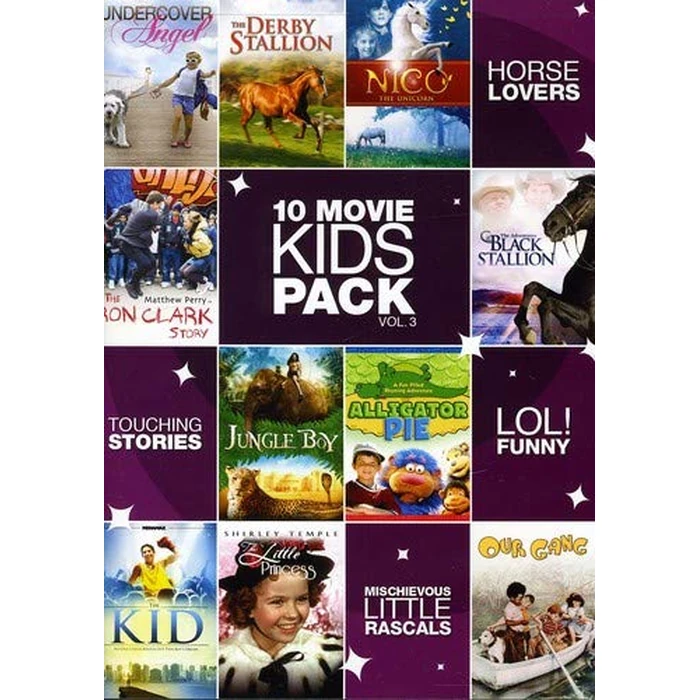 10-Movie Kid's Pack V.3 by Echo Bridge Home Entertainment - Used - Acceptable condition - US$2.26