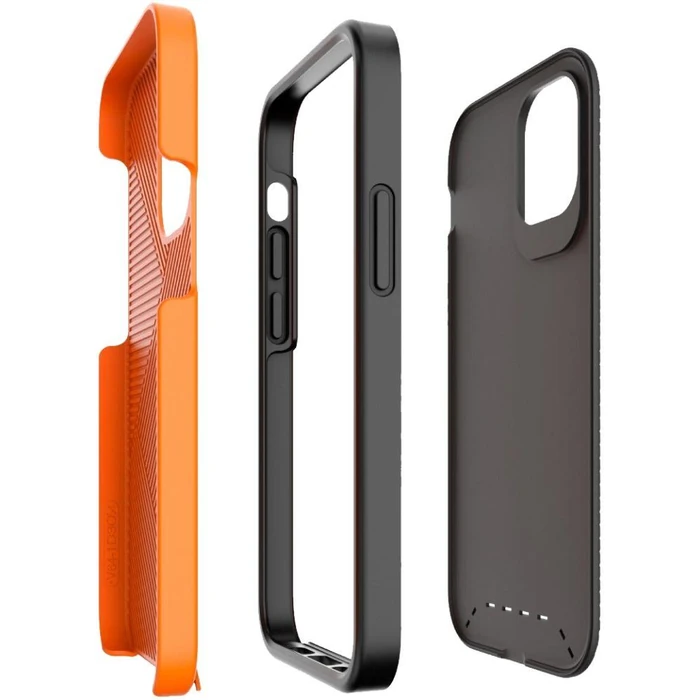 ZAGG Gear4 Battersea Series Phone Case for Apple iPhone 12 mini - Black/Orange by ZAGG - Image 4