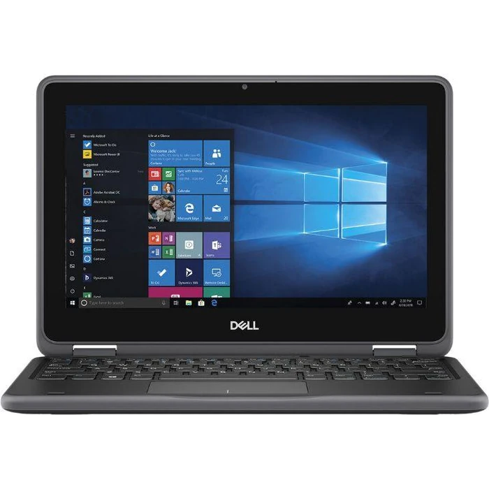 Dell Latitude 11 3190 2-in-1 Laptop 11.6" - Black - Intel Pentium Silver N5030 1.1GHz - 8GB RAM - 128GB by Dell - Image 1