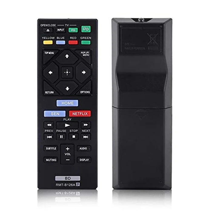 RMT-B126A Blu Ray Remote Control Replacement for BDP-S1200 BDP-S2200 BDP-S3200 BDP-S5200 BDP-S5200/D BDP-S6200 BDP-S2100 BDP-BX120 BDP-BX320 BDP-BX520 BDP-BX620 by Mugast - Image 4
