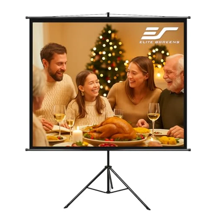 Elite Screens Yard Master Sport, 110 inch 4:3, 2-in-1 Wall Tripod Stand Outdoor Indoor Portable Projector Screen Front Projection Carrying Bag, Home Theater, US Based Company 2-YEAR WARRANTY - YMS110V by Elite Screens - Used - Acceptable condition