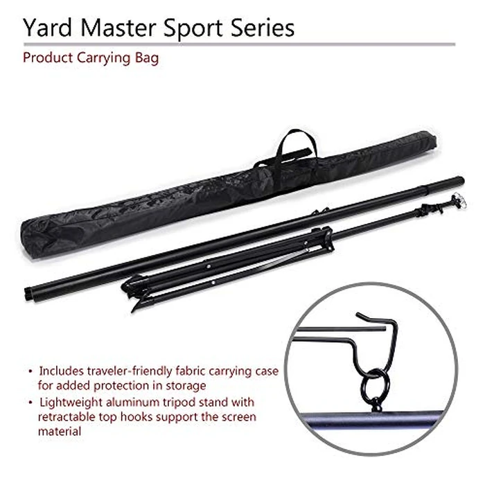 Elite Screens Yard Master Sport, 110 inch 4:3, 2-in-1 Wall Tripod Stand Outdoor Indoor Portable Projector Screen Front Projection Carrying Bag, Home Theater, US Based Company 2-YEAR WARRANTY - YMS110V by Elite Screens - Image 5