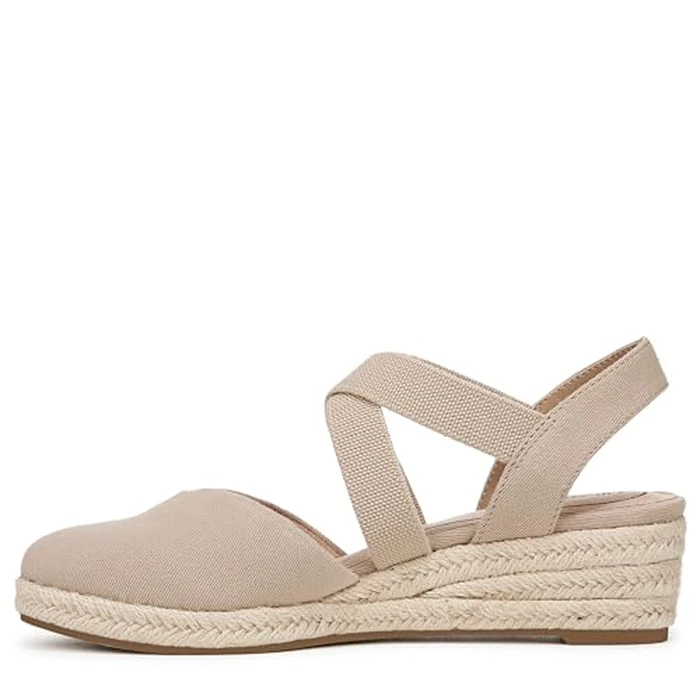 LifeStride Women's Kimball Espadrille Wedge Sandal, Tender Taupe, 11 by LifeStride - Image 9
