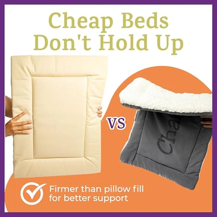 Pet Dreams Dog Crate Pad - Washable Kennel Mat, Crate Pads for Dog Cages, Non-Toxic, Flat Indoor Cat Bed, Fits iCrate 18, 24, 30, 36, 42, 48 Inches (Pink, Small, 24") by Pet Dreams - Image 7