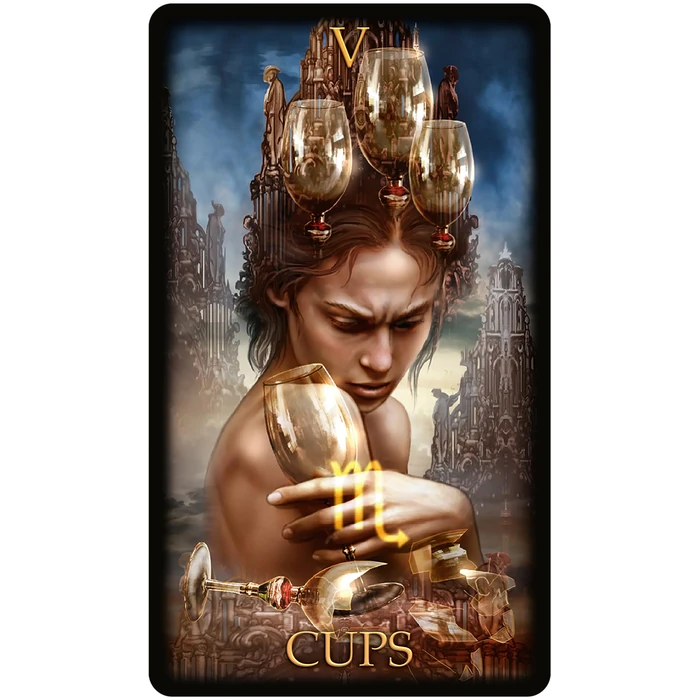 Marchetti Tarot: 78-Card Tarot Deck with 116-Page Illustrated Guidebook - Mythology, Emotion, and Theatrical Storytelling by Digital Artist Ciro Marchetti by U.S. Games Systems, Inc. - Image 4
