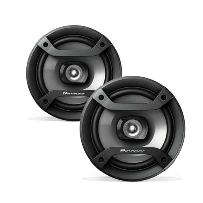 PIONEER F-Series TS-F1634R 6.5” 2-Way Speakers (Pair) - 200W Max, Balanced Sound + Smooth Treble, Great Stock Replacement, High-Efficiency Speaker Designed for OEM Power by PIONEER - Used - Very Good condition - US$22.75