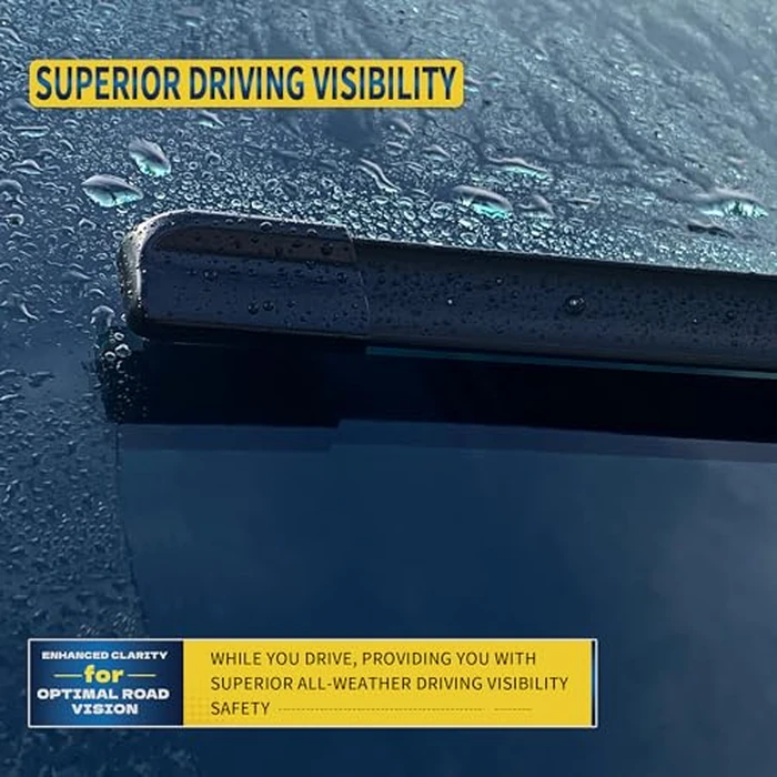 JINGOU 28" + 13" Front Windshield Wiper Blades Compatible with 2011-2016 Hyundai Elantra OEM QUALITY Premium All-Season Automotive Replacement Wipers for My Car -Driver and Passenger Side (Pack of 2) by JINGOU - Image 3