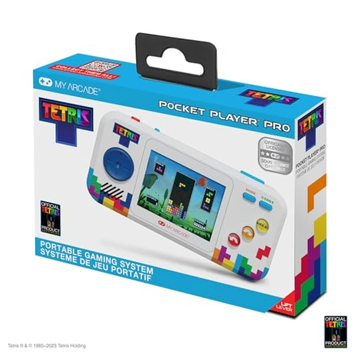 My Arcade Tetris Pocket Player Pro: Officially Licensed Tetris Handheld Game, 2.75" Color Screen by MY ARCADE - Used - Good condition