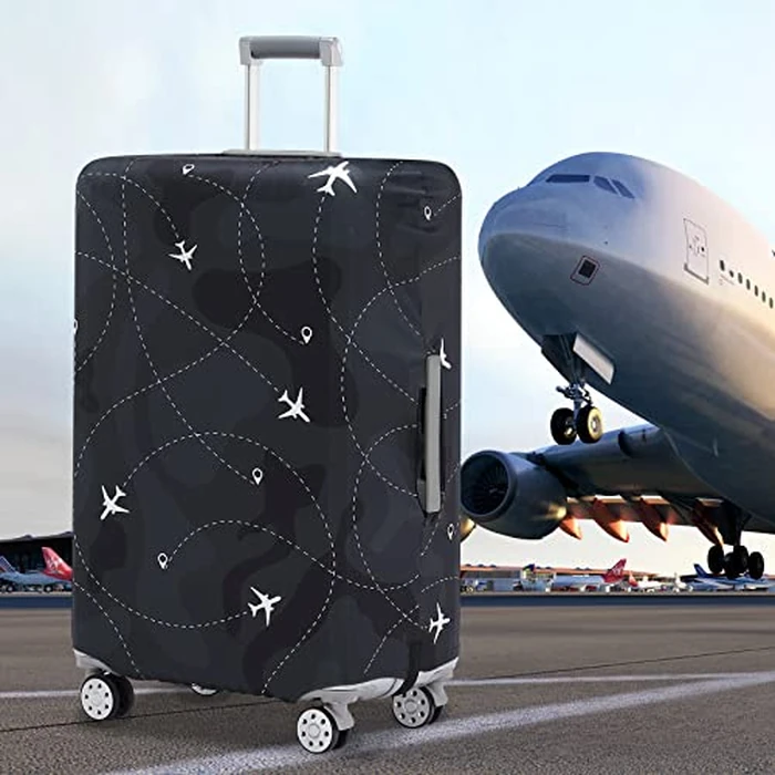 Travelkin Luggage Covers For Suitcase Tsa Approved,Suitcase Cover Protector Fit 18-32 Inch Luggage (L for 26-28 Inch Luggage) by TRAVELKIN more than travel - Image 9