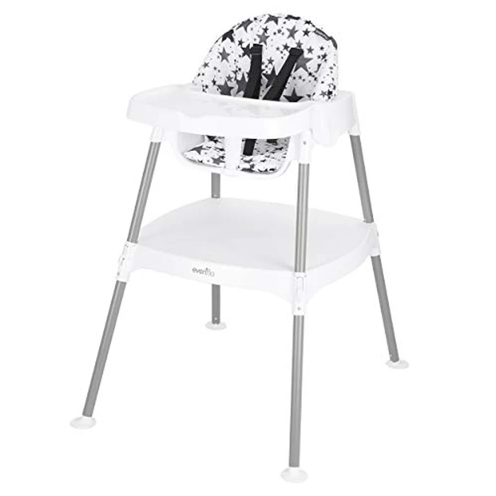 Evenflo Eat and Grow 4-in-1 Convertible High Chair (Pop Star White) by Evenflo - Used - Very Good condition - US$56.69