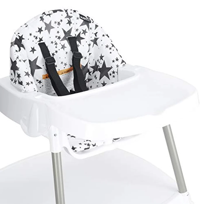 Evenflo Eat and Grow 4-in-1 Convertible High Chair (Pop Star White) by Evenflo - Image 8