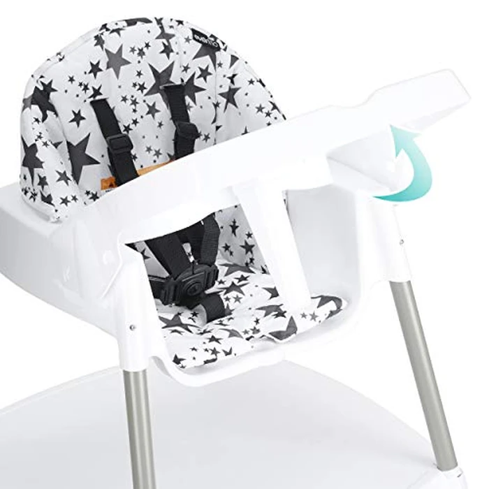 Evenflo Eat and Grow 4-in-1 Convertible High Chair (Pop Star White) by Evenflo - Image 9