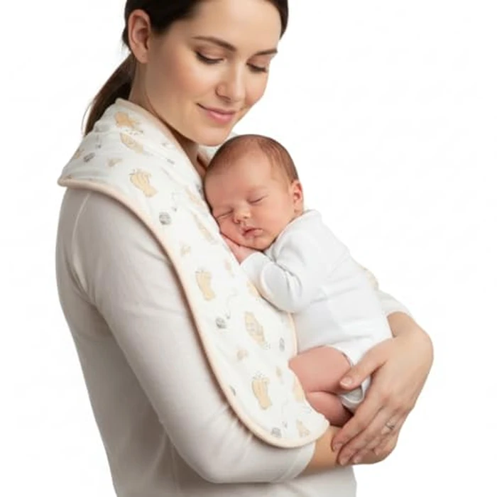 Disney Baby Winnie The Pooh Burp Cloths 3 Pack Soft Absorbent 20" x 10" Leakproof Burping Rags for Newborn and Infants by Disney - Image 5