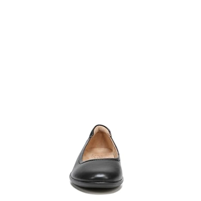 Naturalizer Women Flexy Round Toe Ballet Flats, Black, 8 Wide by Naturalizer - Image 2