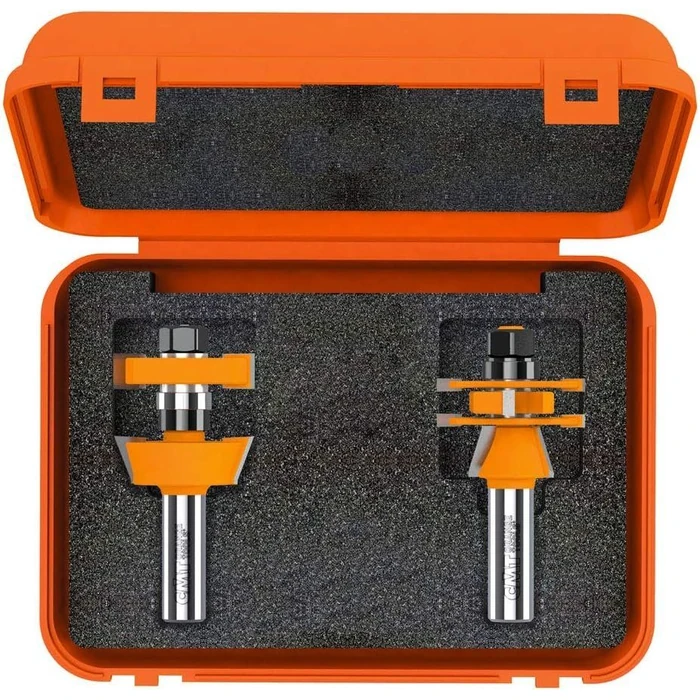CMT 800.624.11 Adjustable shaker Router Bit Set (3Pc) - Silver by CMT - Refurbished - Premium condition - US$189.33