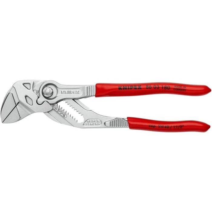 Knipex 9K 00 80 45 US 3 Pcs Pliers Wrench Set - Silver/Red by Knipex - Image 3