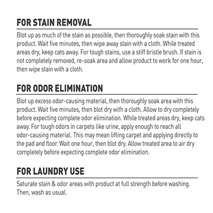 Nature’s Miracle Set-In Stain Destroyer Dog 1 Gallon, Oxy Formula With Orange Scent, 128 Ounces by Nature's Miracle - Image 4