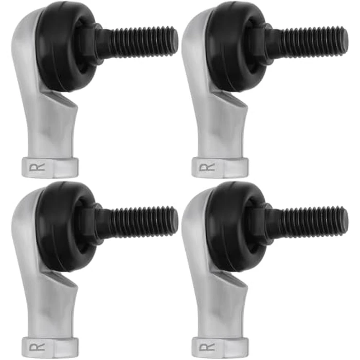 SING F LTD 4Pcs M10x1.5 Right Hand Thread Ball Joint Angle Joint Joint Bearing Ball Joint Steel Galvanized Male Rod End Bearing Ball Joint by SING F LTD - Used - Acceptable condition - CA$6.11