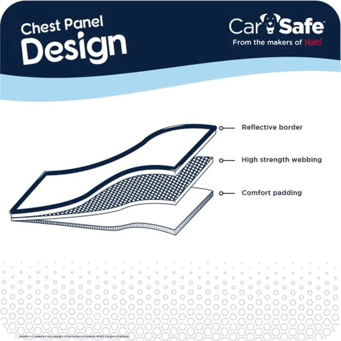 CarSafe Dog Travel Car Harness - from The Makers of Halti. Safely Secure Your Dog in The Car, Meets All Road Laws When Travelling with Your Pet, for Toy, Small, Medium and Large Dogs (Size Medium) by Carsafe - Image 5