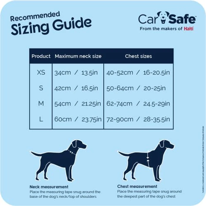 CarSafe Dog Travel Car Harness - from The Makers of Halti. Safely Secure Your Dog in The Car, Meets All Road Laws When Travelling with Your Pet, for Toy, Small, Medium and Large Dogs (Size Medium) by Carsafe - Image 6