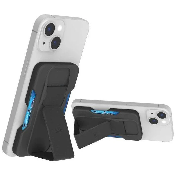 Clckr Magsafe Wallet Stand & Grip - Black by Clckr - Refurbished - Acceptable condition - US$18.48