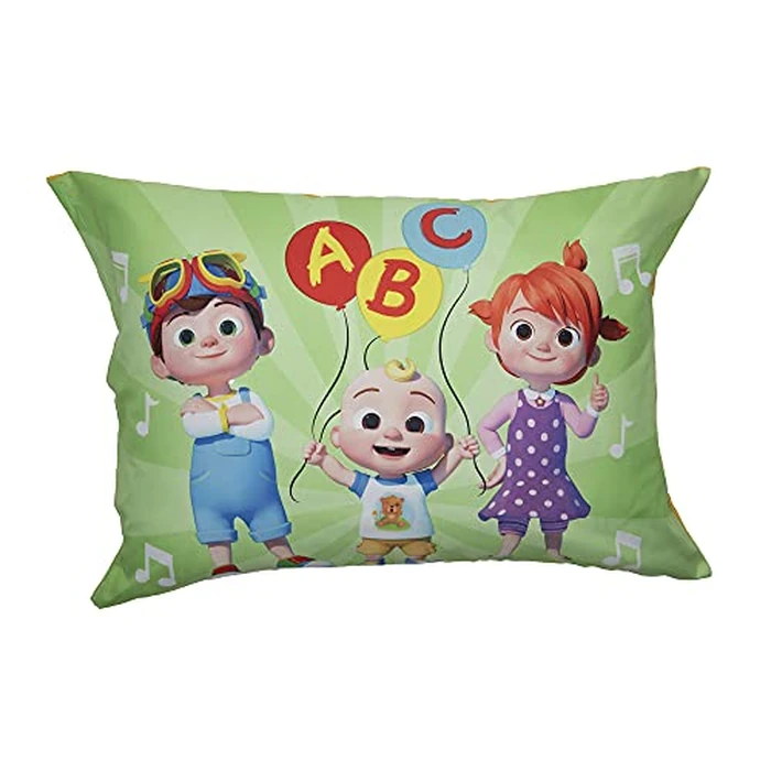 Cocomelon "Learning is Fun" 4-Piece Toddler Bedding Set, Multi-colour by CoComelon - Image 6