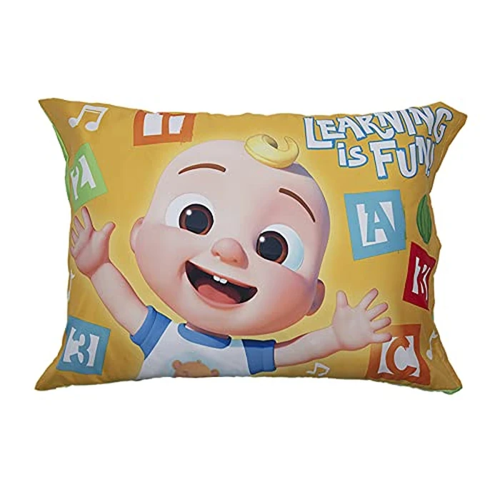Cocomelon "Learning is Fun" 4-Piece Toddler Bedding Set, Multi-colour by CoComelon - Image 7