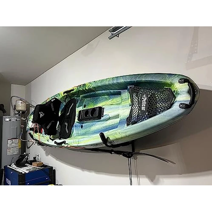 Onefeng Sports 100LBS Kayak Wall Hanger Wall Mount Kayak Storage Rack Swivel Rack Design Help You to Save The Garage Space - Extends 17” from Wall Suitable for Any Sized Kayaks,Canoes Boat by Onefeng Sports - Image 6