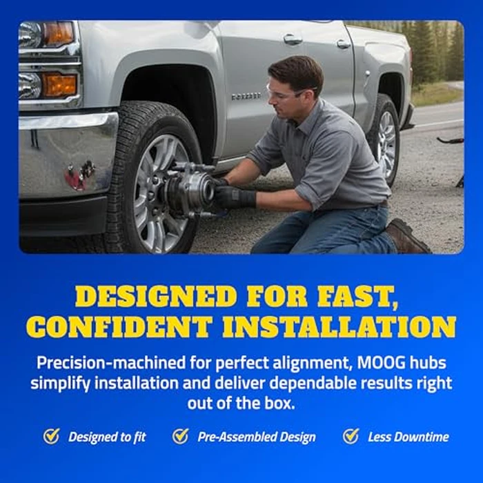 MOOG 515195 Wheel Bearing and Hub Assembly for Ford F-150 by MOOG - Image 5