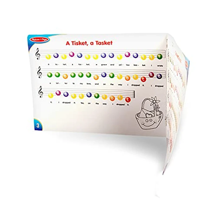 Melissa & Doug Learn-to-Play Piano with 25 Keys and Color-Coded SongbookToy Piano Kids, Toddler Toys for Ages 3+ by Melissa & Doug - Image 4