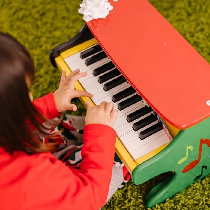 Melissa & Doug Learn-to-Play Piano with 25 Keys and Color-Coded SongbookToy Piano Kids, Toddler Toys for Ages 3+ by Melissa & Doug - Image 8