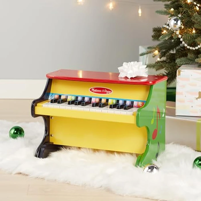 Melissa & Doug Learn-to-Play Piano with 25 Keys and Color-Coded SongbookToy Piano Kids, Toddler Toys for Ages 3+ by Melissa & Doug - Image 9