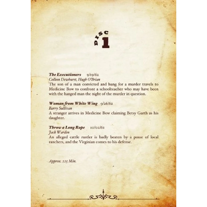 The Virginian - Complete First Season on 10 DVDs - Limited Edition Embossed Collector's Tin! Plus Bonus Interview DVD! by TIMELESS MEDIA GROUP - Image 7