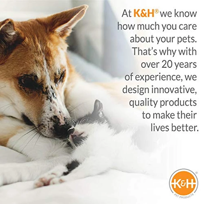 K&H Pet Products Bolster Dog Cot, Cooling Indoor Outdoor Elevated Cot Hammock Dog Bed with Removable Washable Bolsters, Washable Mesh Cover, Raised Metal Frame - Large 42 X 30in Chocolate by K&H Pet Products - Image 8